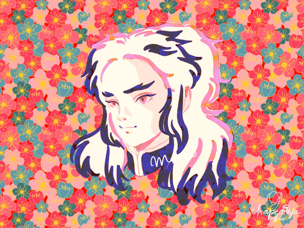 シームレスパターン12種セット #001 花柄