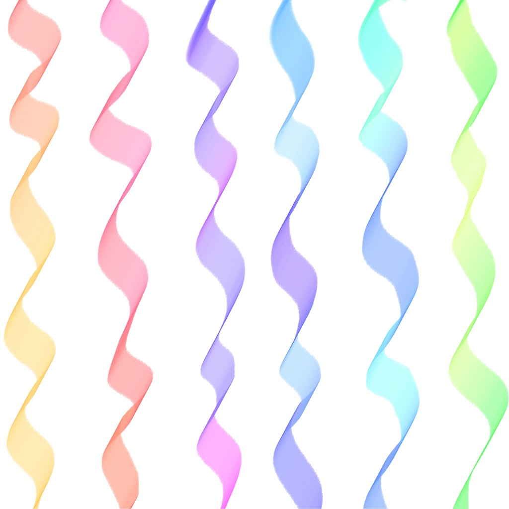 Procreate 蛍光マーカーブラシ