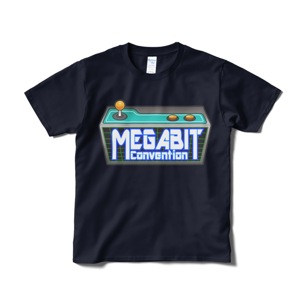 MEGABIT Tシャツ NAVY