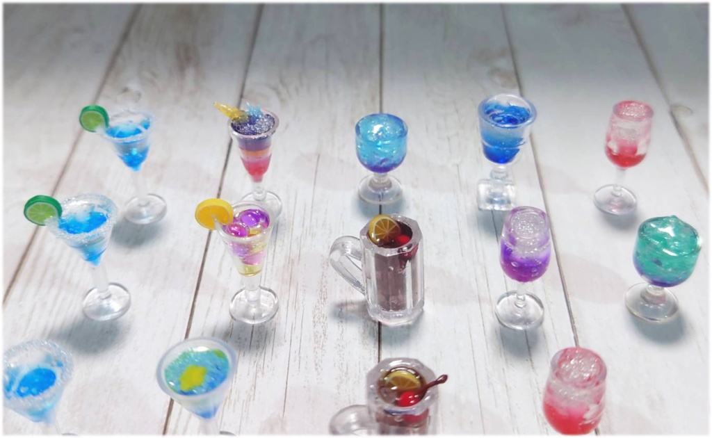 (ノンアル♪)カクテルドリンクセット②☆