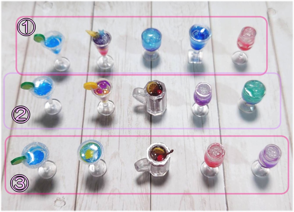 (ノンアル♪)カクテルドリンクセット②☆