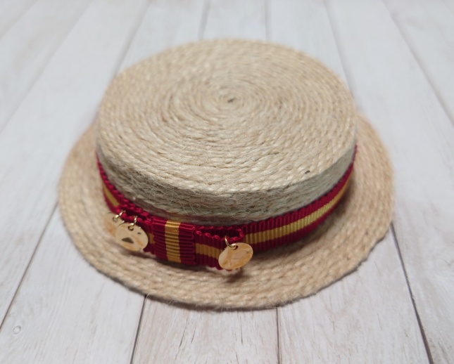 ぬいぐるみ向けカンカン帽(風)☆送料込み