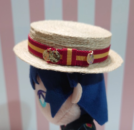 ぬいぐるみ向けカンカン帽(風)☆送料込み