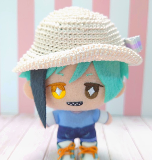 ぬいぐるみ・ドール用帽子♪リボン選べます♪