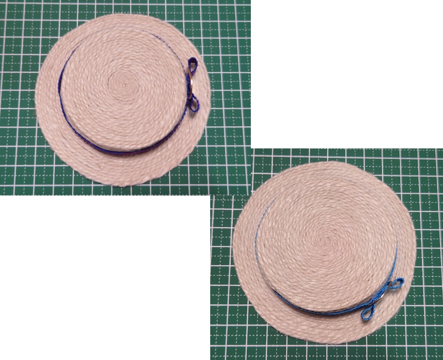 ぬいぐるみ向けカンカン帽(風)送料込み♪