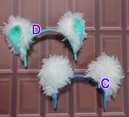 ケモ耳カチューシャ☆ぬいぐるみ向け