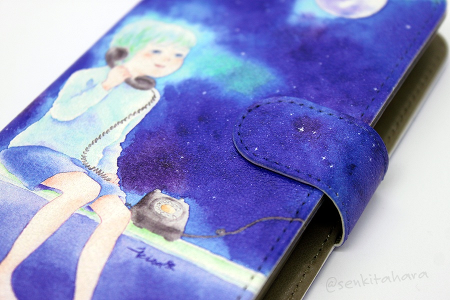 Moon & Rabbit iPhone case (Android対応)