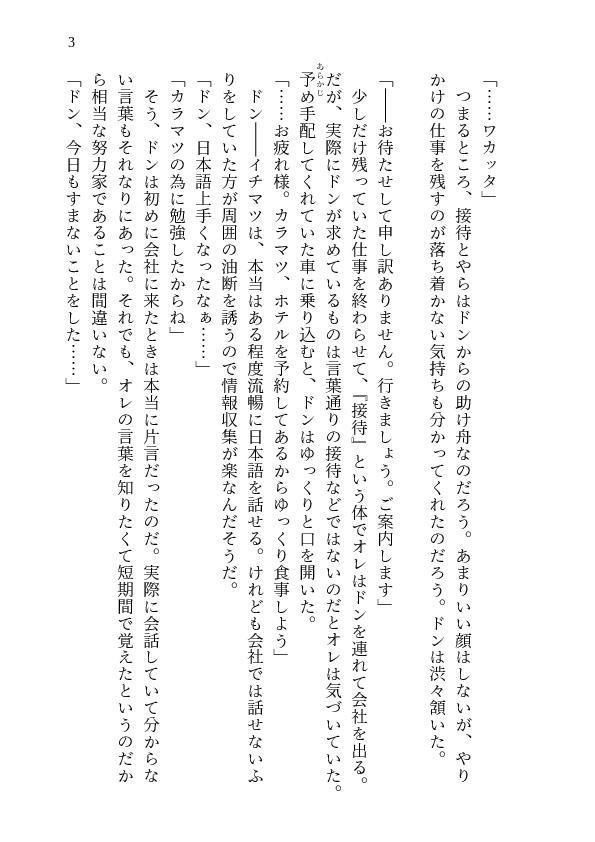 【無配】ドンヒラプチ応援冊子「どんな大きなダイヤより」