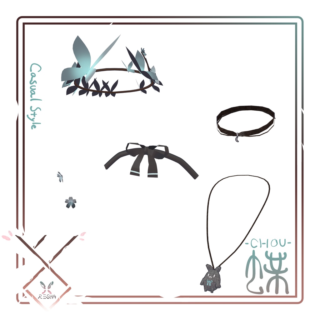 【桔梗 -kikyo-用】Casual Style -「蝶」CHOU -