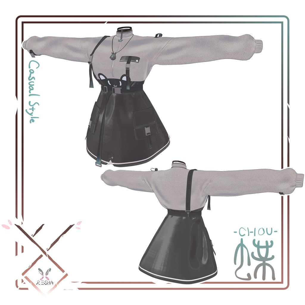 【桔梗 -kikyo-用】Casual Style -「蝶」CHOU -