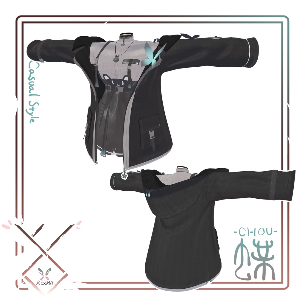 【桔梗 -kikyo-用】Casual Style -「蝶」CHOU -