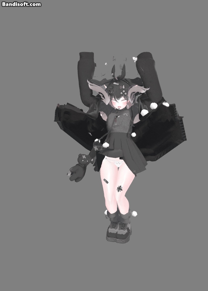 VRChat想定衣装モデル 【「雪」YUKI 】(しなの・シフォン・マヌカ・愛莉・萌)