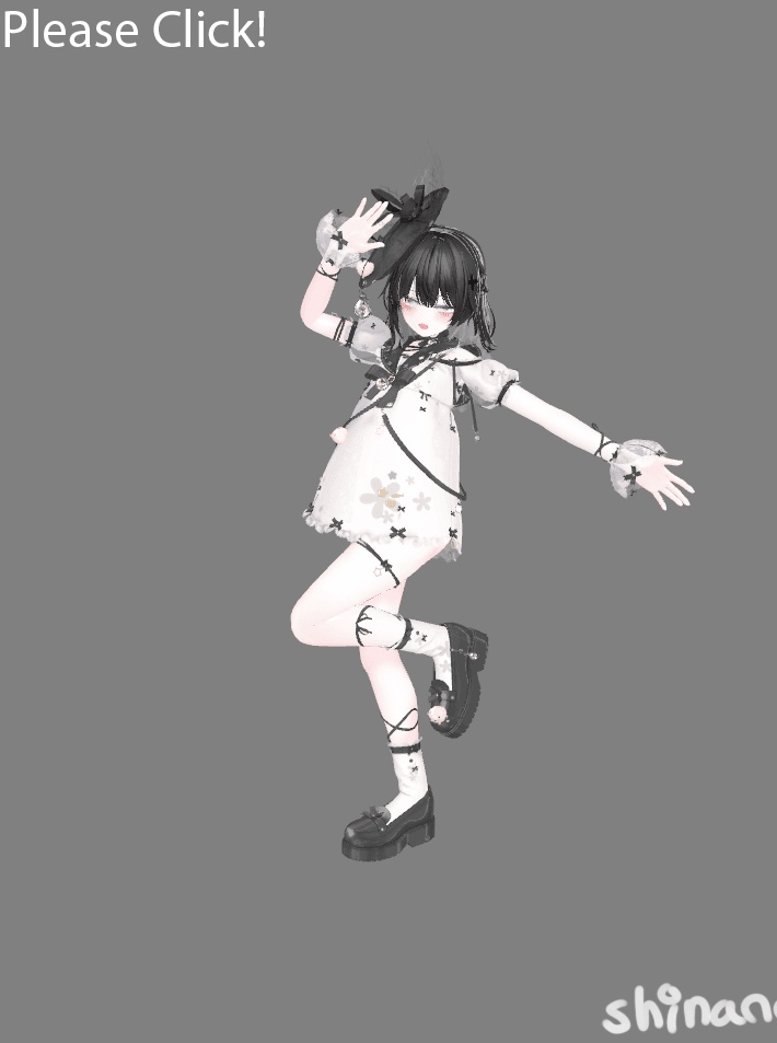 VRChat想定衣装モデル 【「蕾」TSUBOMI 】(ミルフィ・ショコラ・しなの・マヌカ・愛莉・ミルティナ)