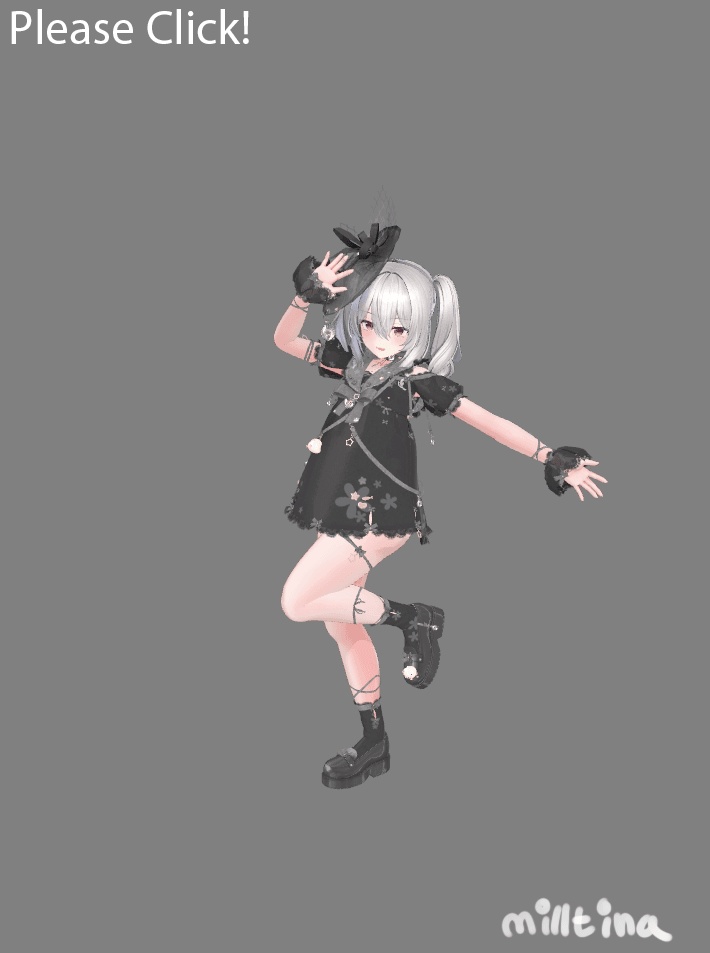 VRChat想定衣装モデル 【「蕾」TSUBOMI 】(ミルフィ・ショコラ・しなの・マヌカ・愛莉・ミルティナ)