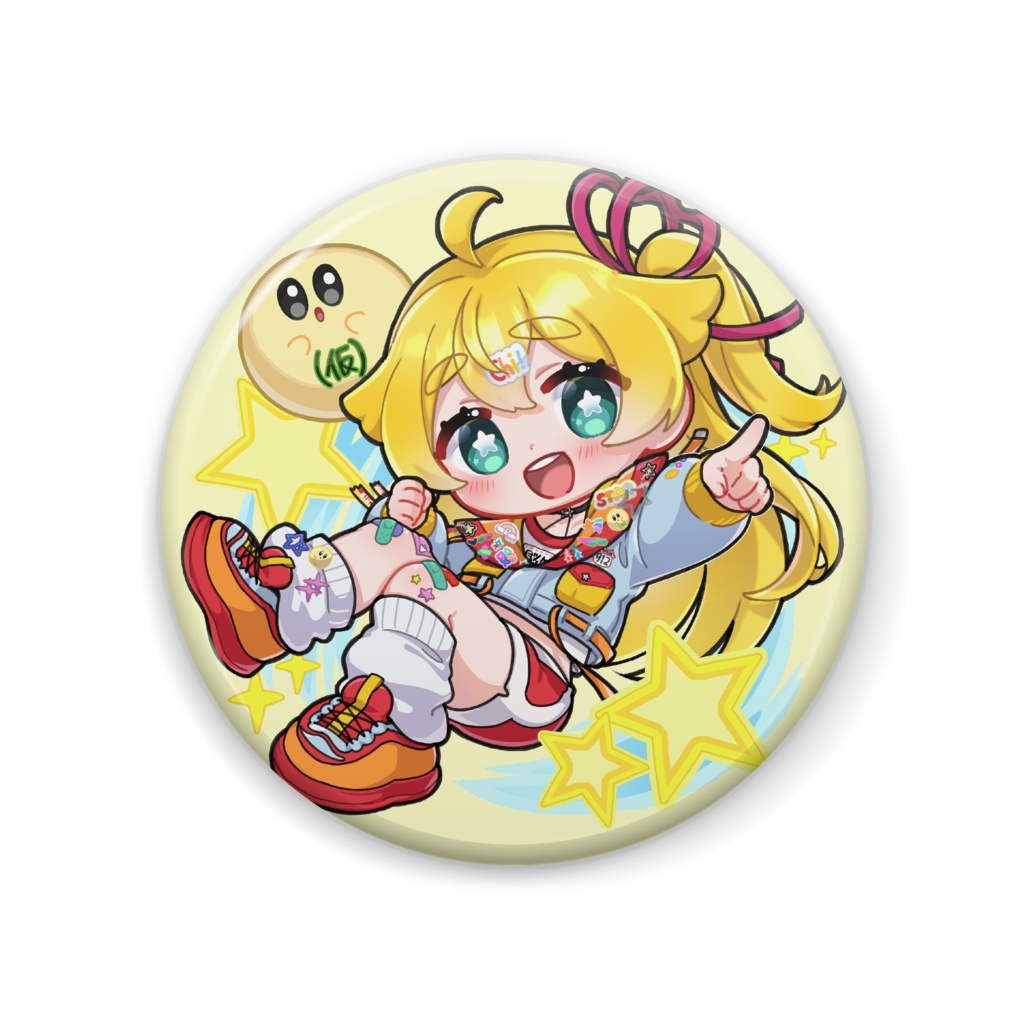 Live2Dお披露目記念！ミニミナチィ缶バッジ57mm