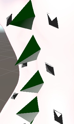 結晶埋込パーツ