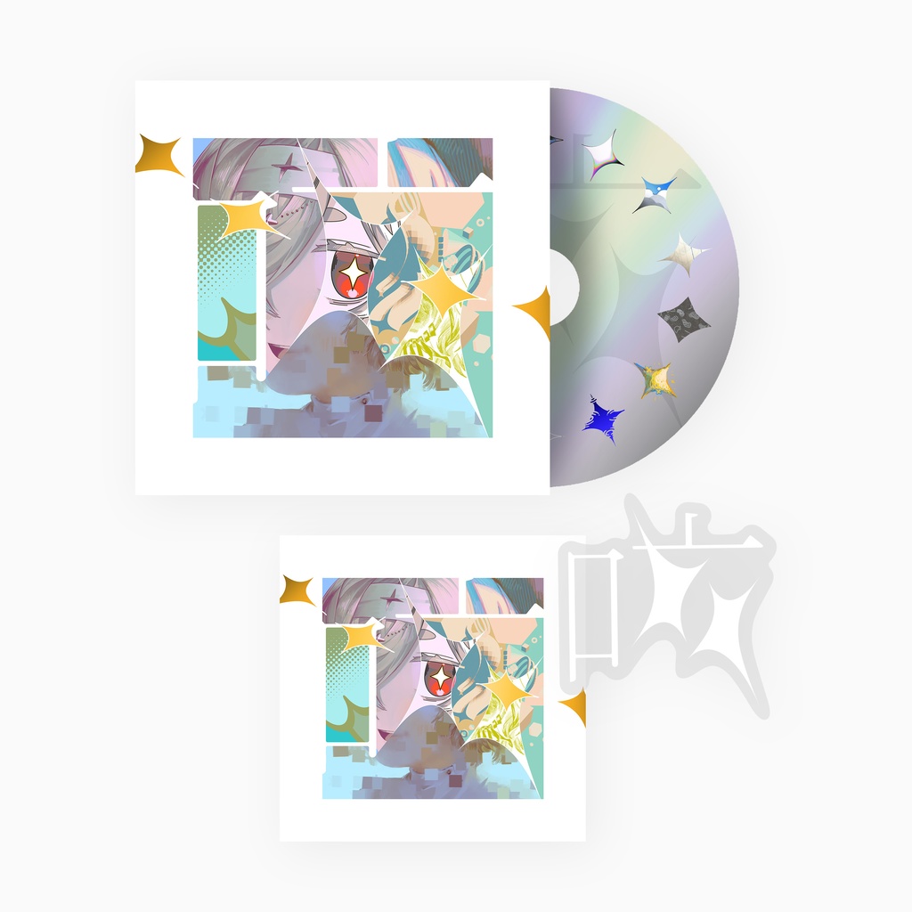 咳＋ステッカーセット