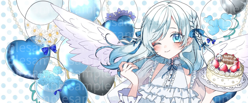 FaN x ReL ムシャ・アイリス バースデイ マグカップ