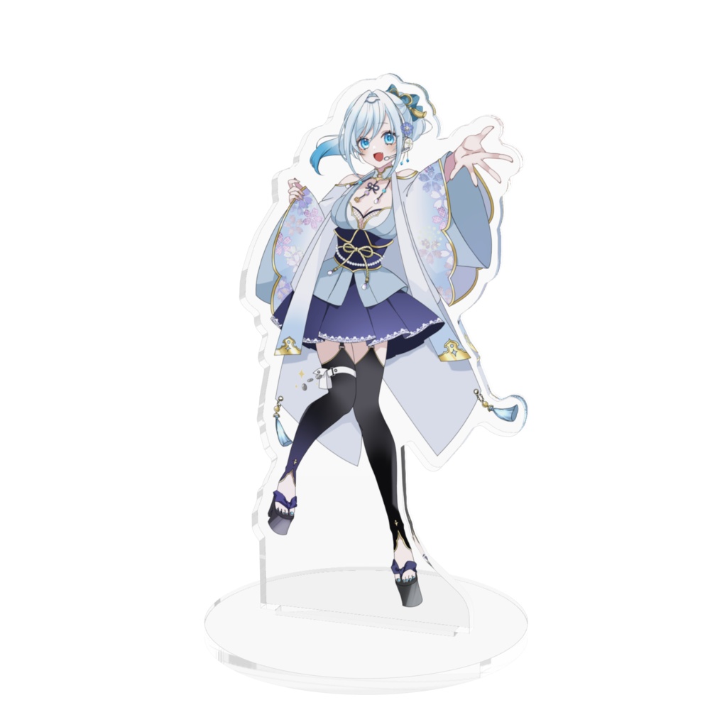 ムシャ・アイリス 新衣装 アクリルフィギュア - 100x100mm