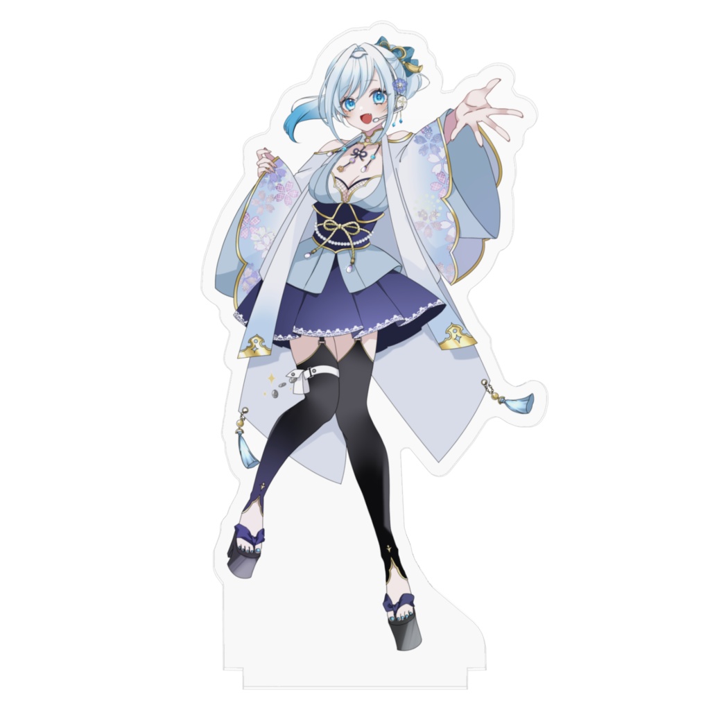 ムシャ・アイリス 新衣装 アクリルフィギュア - 100x100mm