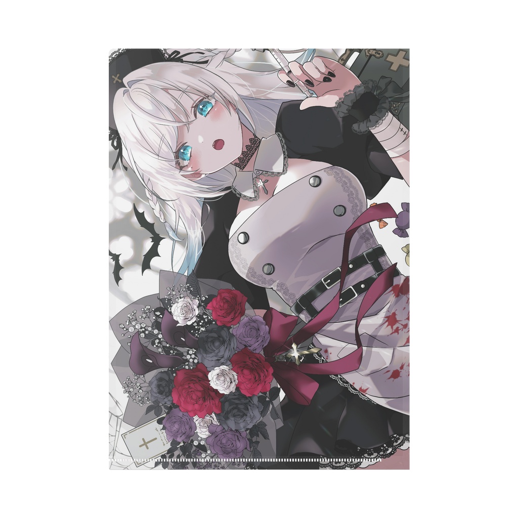 ムシャ・アイリス 生誕記念グッズ - クリアファイル / A4 - 両面