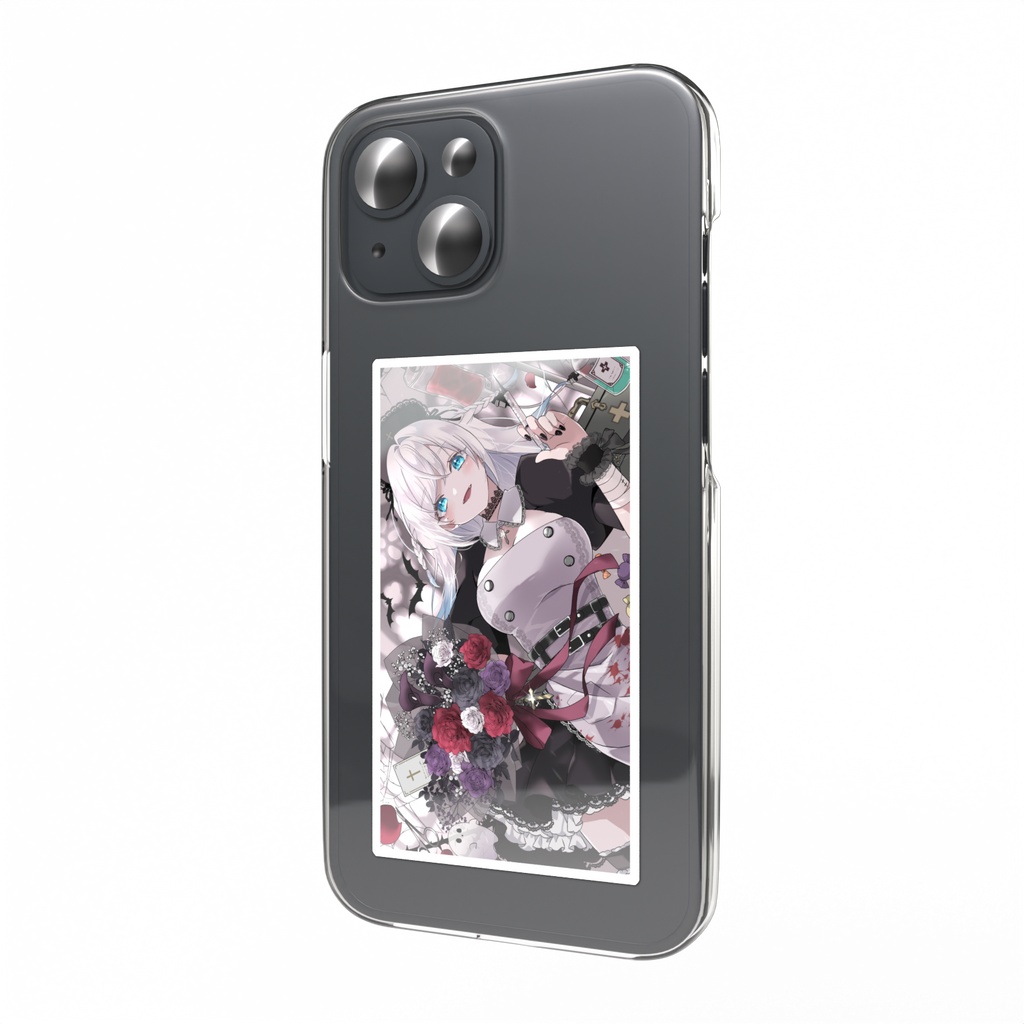 ムシャ・アイリス 生誕記念グッズ - スマホステッカー / 55 x 91mm