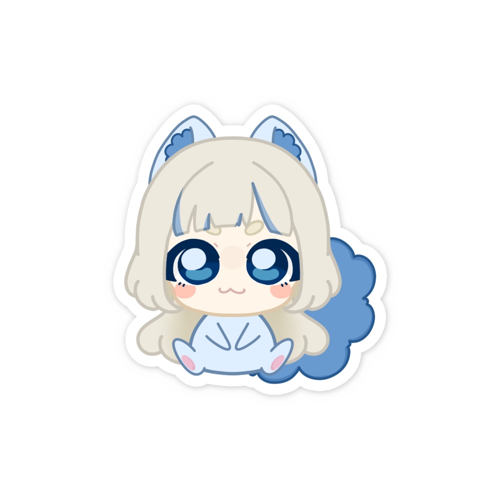 mykurageにゃんこステッカー