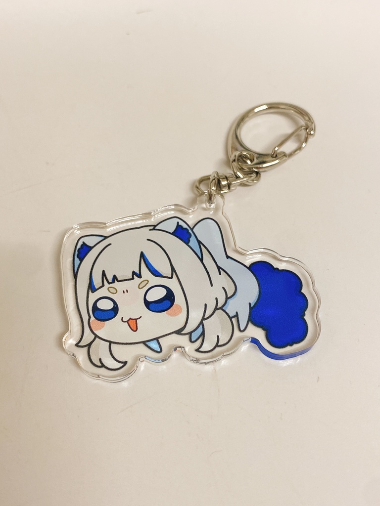 mykurageにゃんこ"連れてけ"キーホルダー