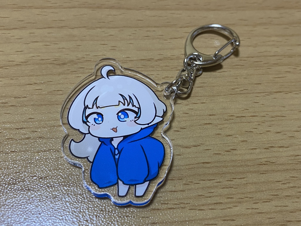 つままれたくらげちゃんキーホルダー