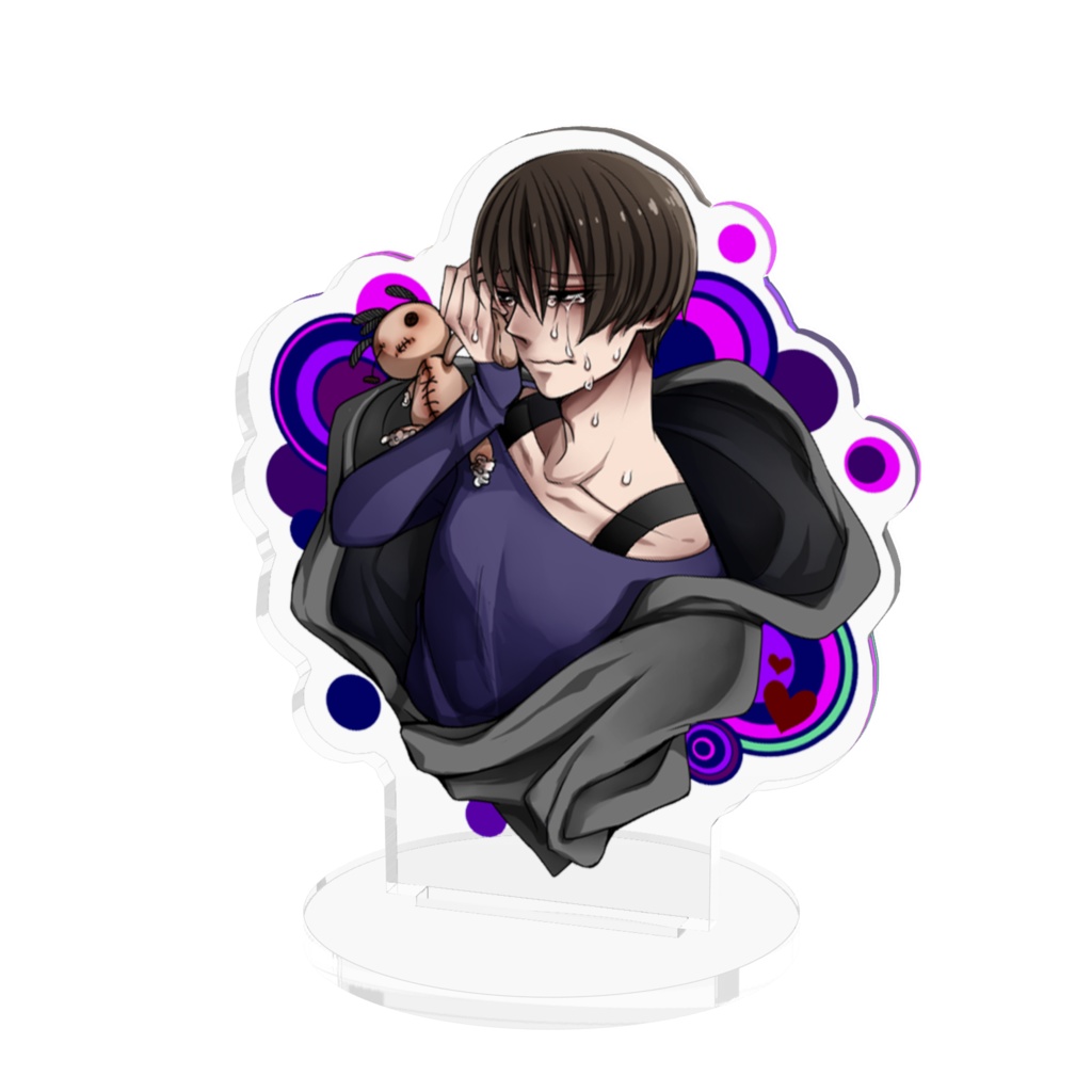 アクリルフィギュアー泣き顔法華津