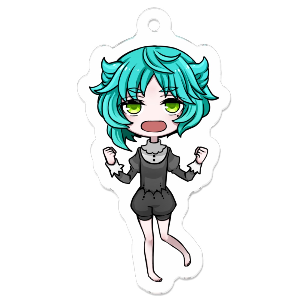 「愛玩用にんげん」ーライム アクキー