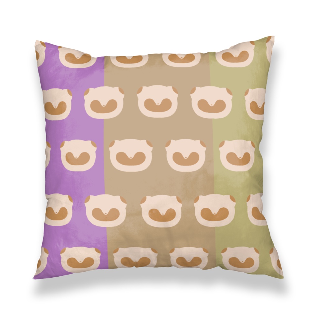 みずたまたぬきのくっしょんかばー