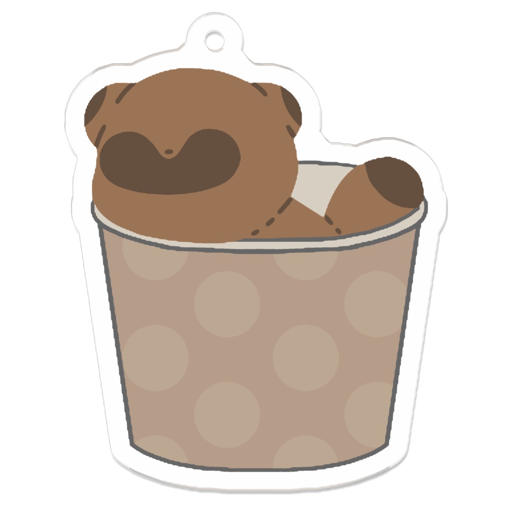 ちょこあいすたぬき きーほるだー