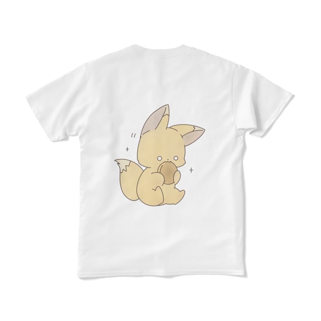 ほっとけーきたぬきときつね Tシャツ