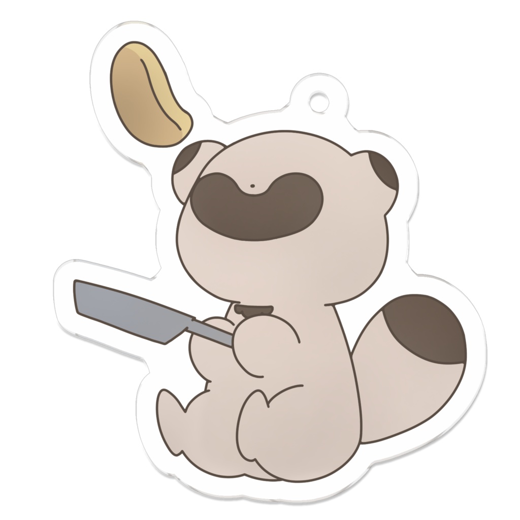 ほっとけーきたぬき きーほるだー