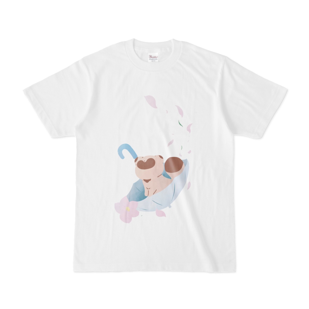 あめあがりたぬきTシャツ