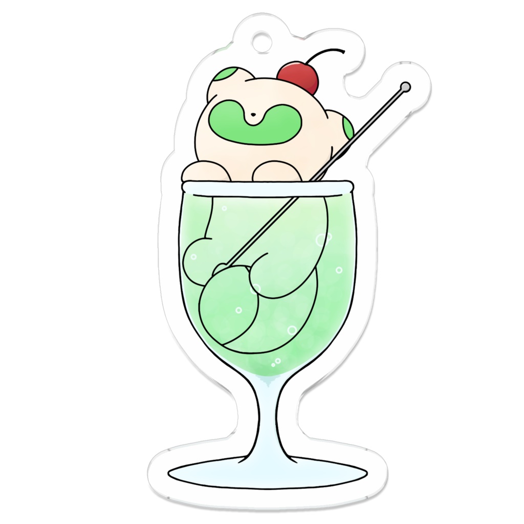 くりーむそーだたぬき あくきー