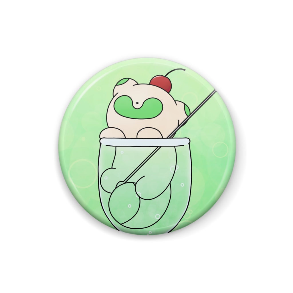 くりーむそーだたぬき かんばっじ