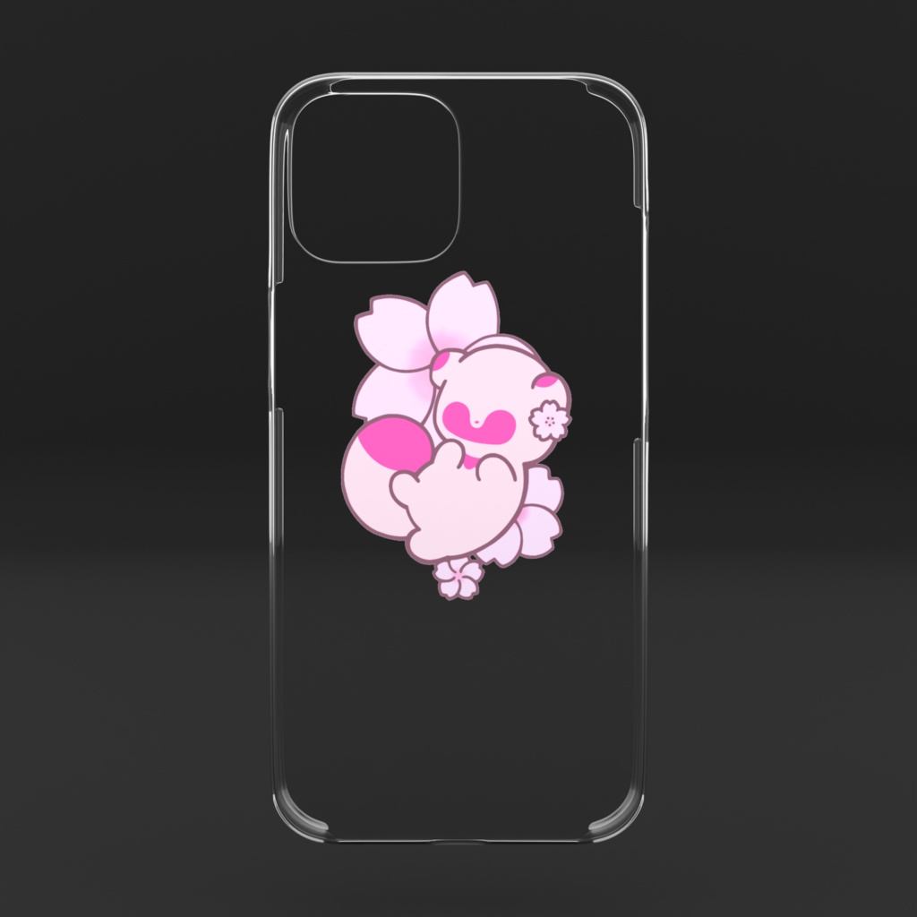 さくらたぬき くりああいふぉんけーす