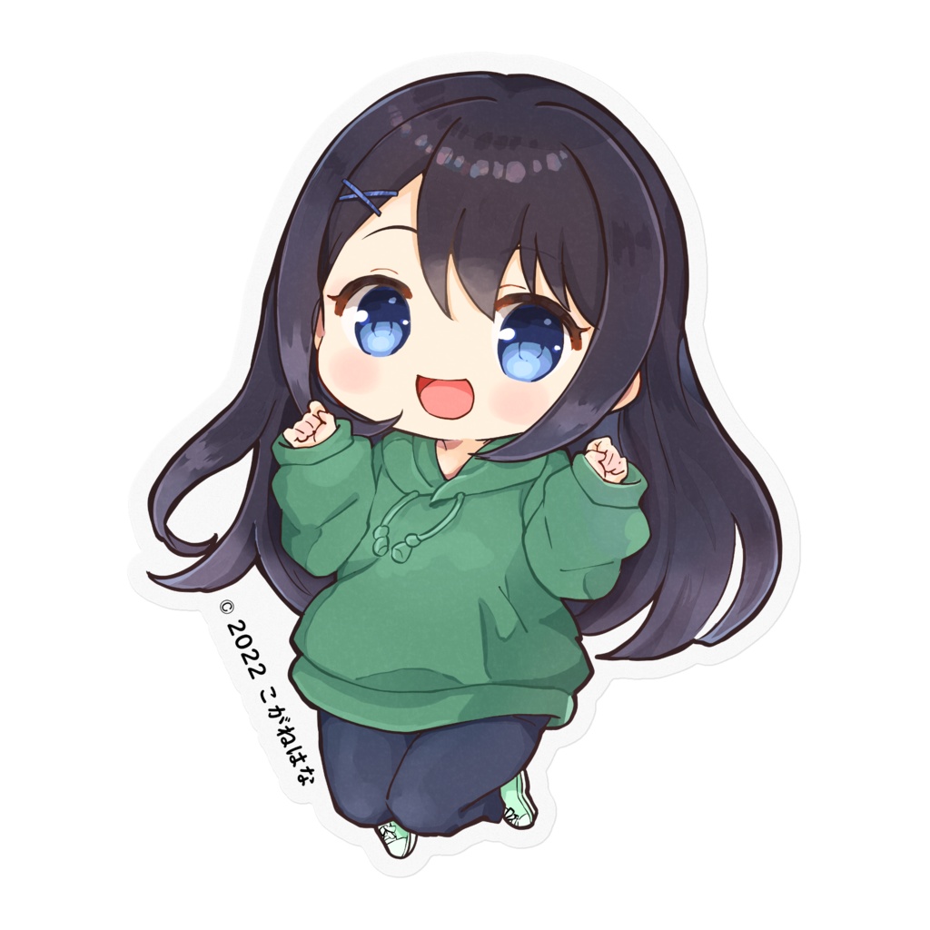 1周年記念ステッカー3