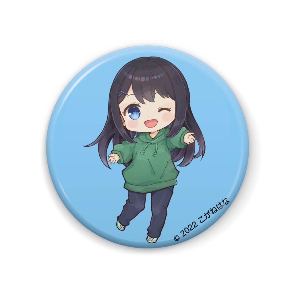 1周年記念缶バッジ2