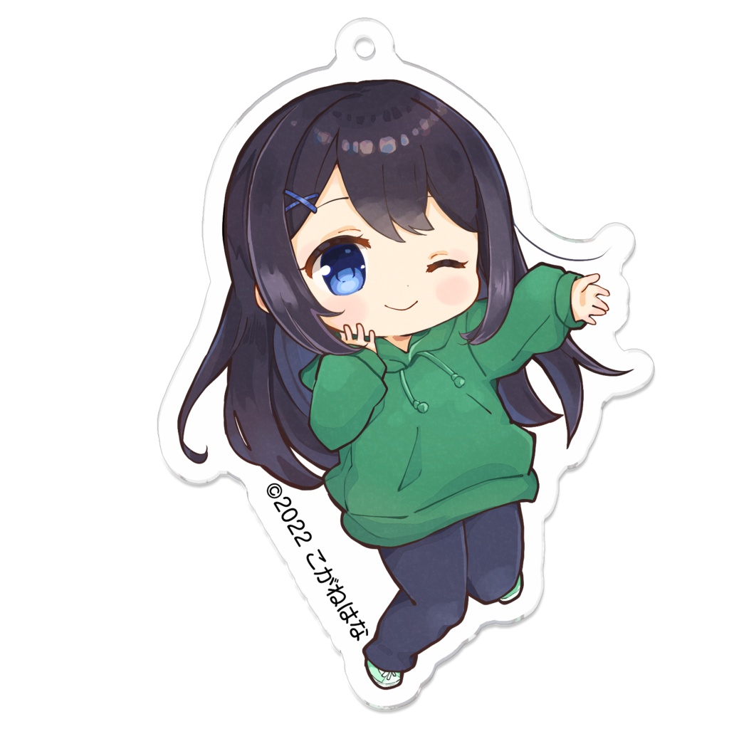 1周年記念アクリルキーホルダー1