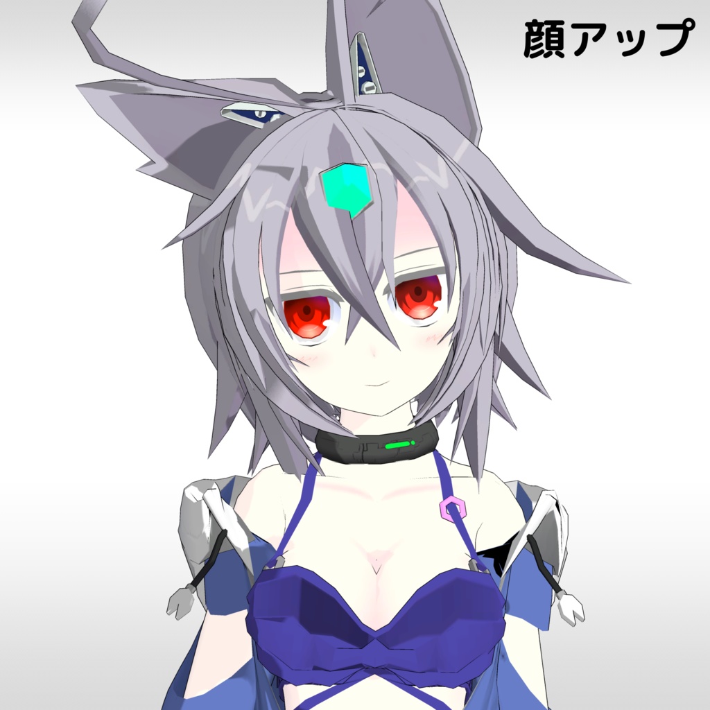 3Dアバターモデル AF量産型Ⅱ-Summer Style-