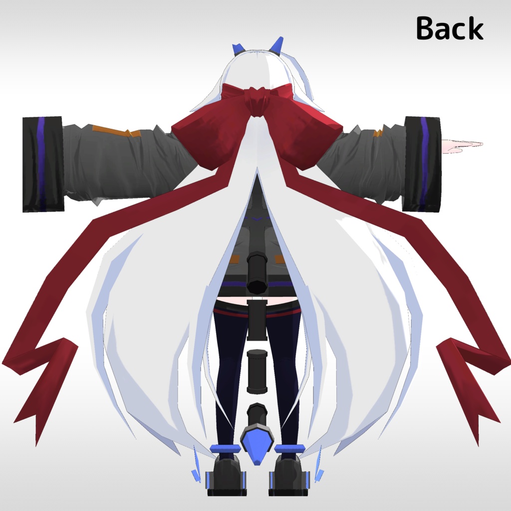 VRC向けオリジナル3Dモデル 「Ze-(ゼー)」