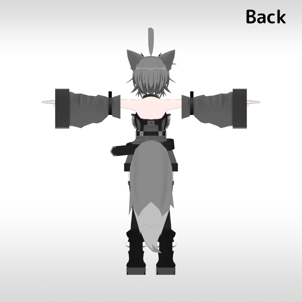 オリジナル3Dモデル -ash-