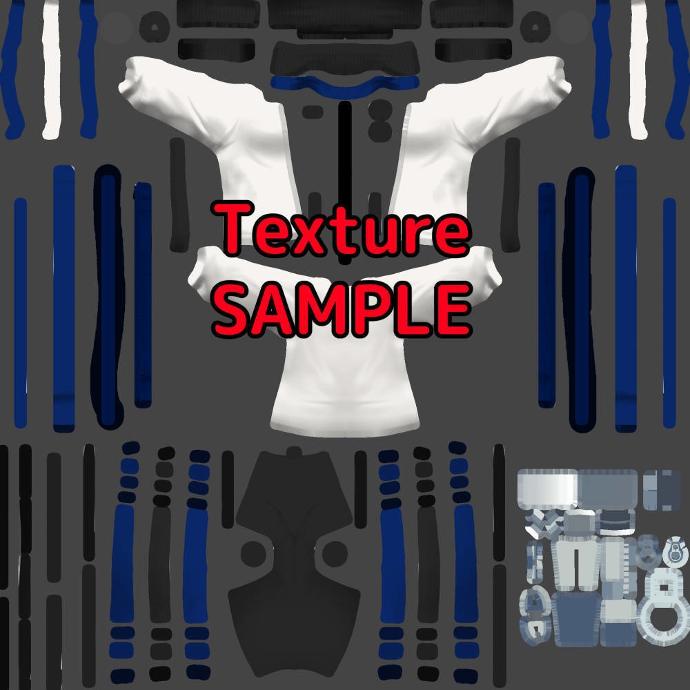 「セール中」複数アバター対応 衣装モデル af ジャージ