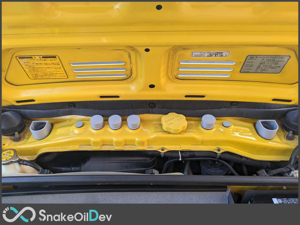 ビート トランク穴カバー