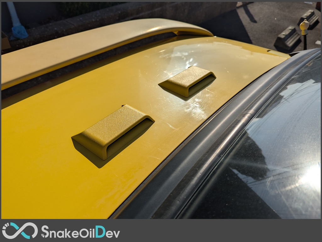 ホンダ ビート 排熱ダクト