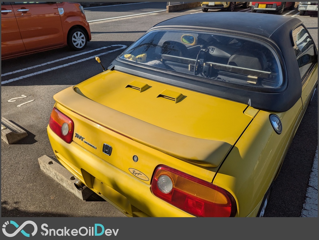 ホンダ ビート 排熱ダクト