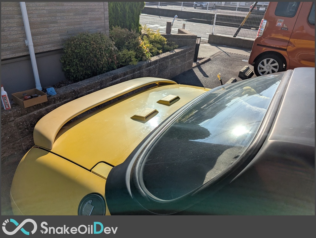 ホンダ ビート 排熱ダクト